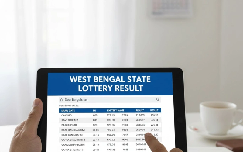 Check West Bengal State Lottery Result on Mizoram State featured image